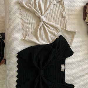 Altar’d State cropped Top Mesh Texture (2) sold together size S